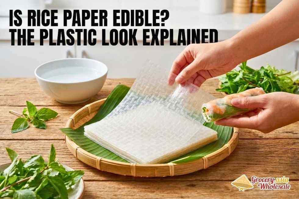 Is Rice Paper Edible? The Plastic Look Explained