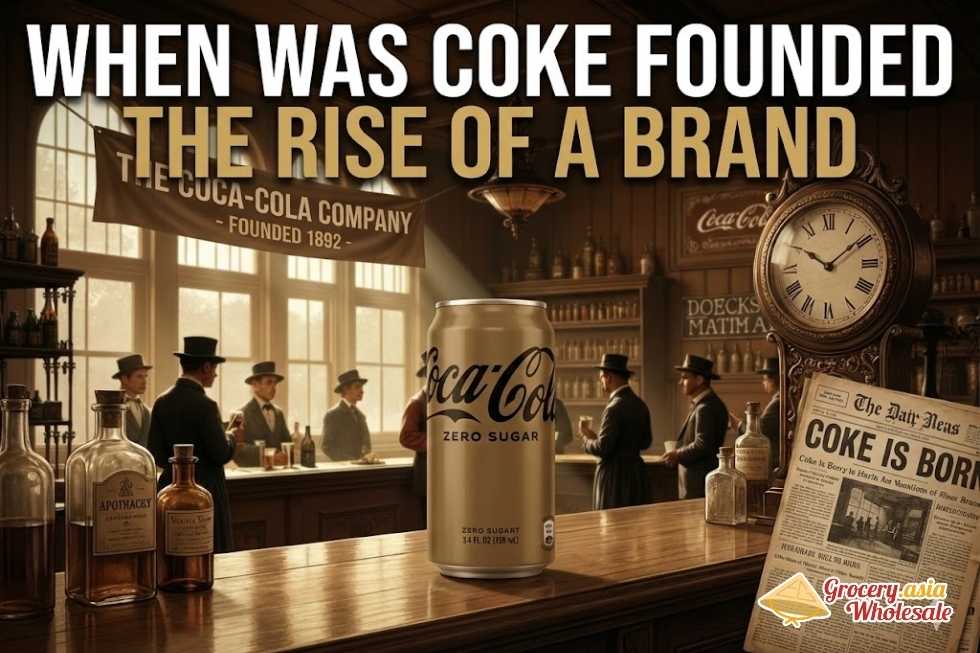 When was Coke founded the rise of a brand